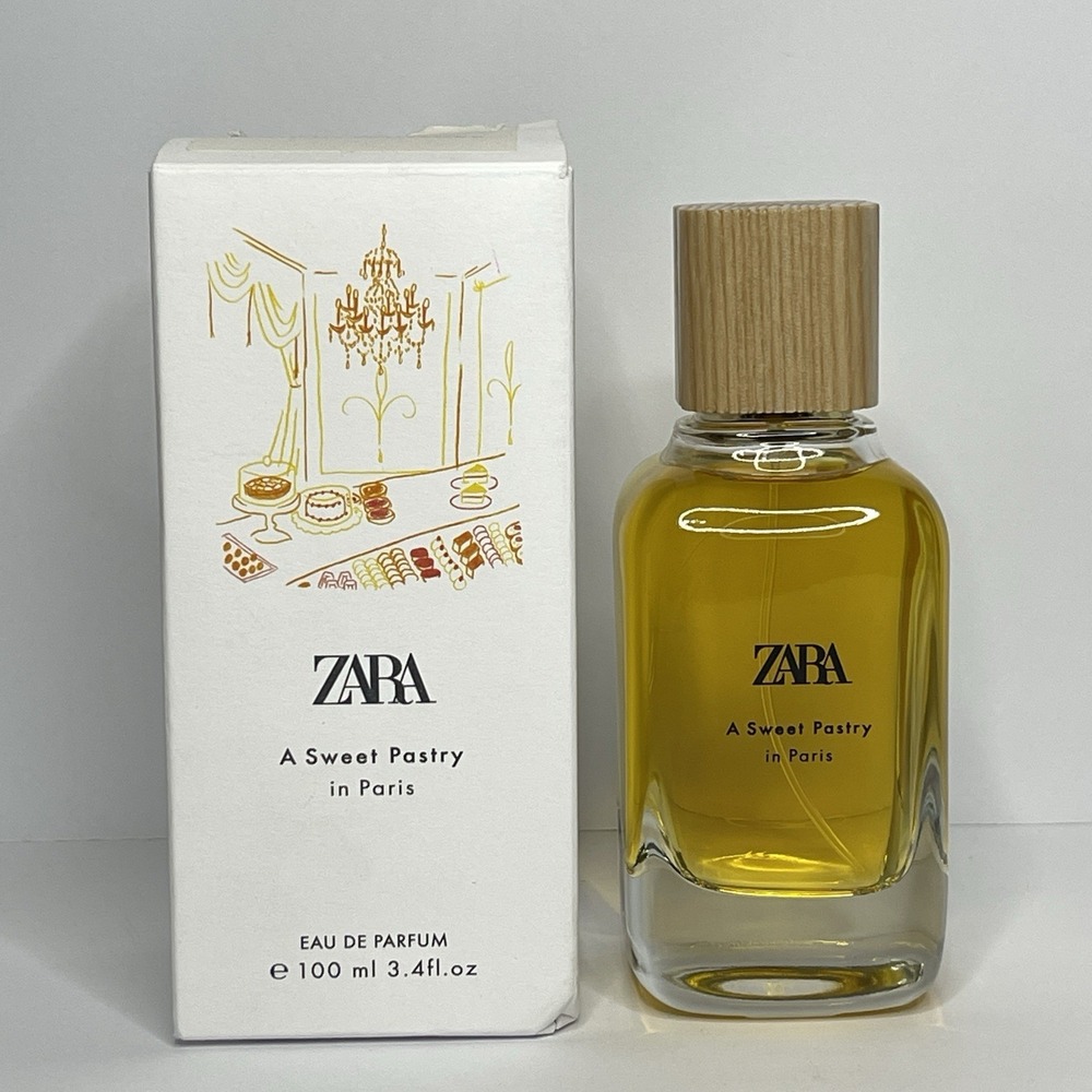 Zara A Sweet Pastry in Paris Eau de Parfum 100ml / 3.4 oz. DISCONTINUED 2020 OG